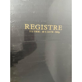 Registre 5 mains 24*40