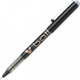 PILOT Roller V-Ball encre liquide pointe conique 1,0 mm Noir
