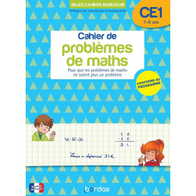 Cahier de problèmes de maths CE1