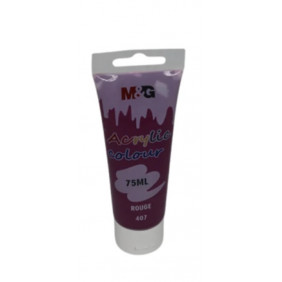 Peinture acrylique M&G 75 ml - N° 407 - Rouge