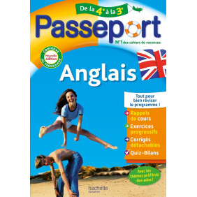 Passeport Anglais de la 4e à la 3e Edition 2022