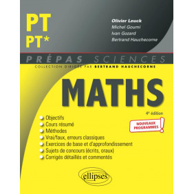 Mathématiques PT/PT* 4e édition