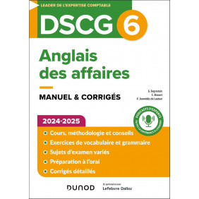 DSCG 6 Anglais des affaires Edition 2024-2025