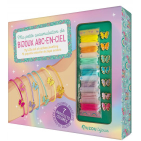 Ma petite accumulation de bijoux arc-en-ciel - De 6 à 8 ans