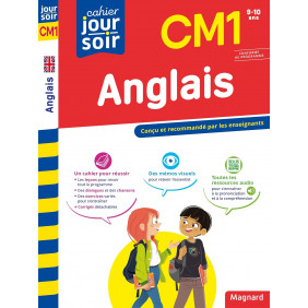 Cahier du jour/Cahier du soir Anglais CM1 Edition 2023