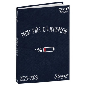 EUROTEXTAGENDA ML Shaman - Cauchemar - 12x17 cm - Journalier