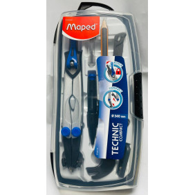 Compas Technic à bague - 7 pièces - Maped 538717