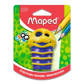 Maped 001700 - Croc Croc Taille-crayon 2 trous Multicolore