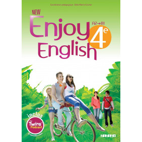 New Enjoy English 4e A2-B1 Edition 2023 - avec 1 DVD-Rom