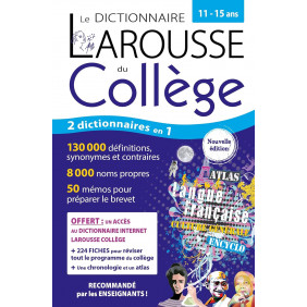 Le dictionnaire Larousse du Collège