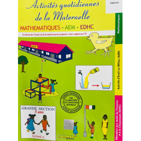 Activités quotidiennes de la maternelle maths-Aem-Edhc-GS