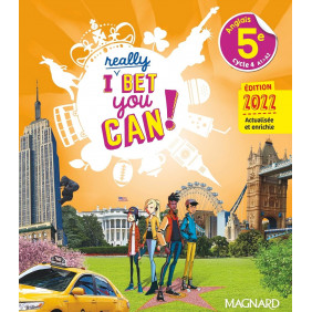 Anglais 5e Cycle 4 A1 A2 I Really Bet You Can! Edition 2022