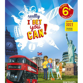 Anglais 6e A1 A2 I Really Bet You Can! Edition 2021
