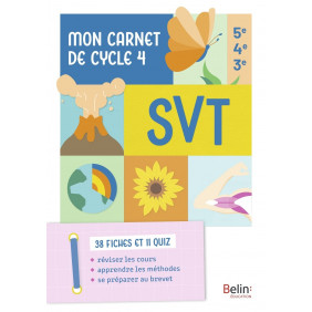 SVT 5e, 4e, 3e. Mon carnet de Cycle 4