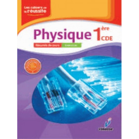 Les cahiers de la réussite physique 1ère CDE