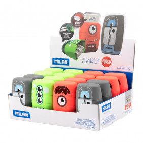 Gomme + taille-crayons série spécial Aliens