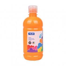 Bouteille gouache 500 ml orange