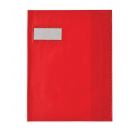 Protège-cahier Styl'SMS 17x22 cm rouge