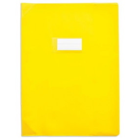 Protège-cahier PVC 150 Strong Line 17x22 cm opaque Jaune ELBA