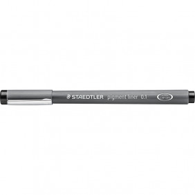 STAEDTLER Feutre à pigment, largeur du tracé: 0,1 mm, noir 308 01-9