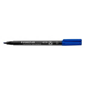 STAEDTLER Marqueur permanent 313S Lumocolor, bleu 313-3