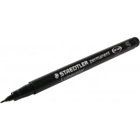 STAEDTLER Marqueur permanent 313S Lumocolor, noir 313-9
