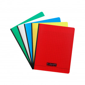Cahier brochure 8000 POLYPRO 17x22 cm 288 pages grands carreaux 90 g/ Pce