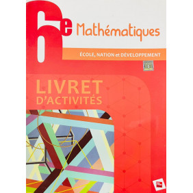 Le livret d'activités de mathématique 6ème
