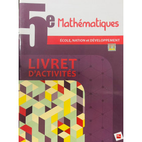 Livre de Mathématiques 5ème Collection ECOLE, NATION et DEVELOPPEMENT