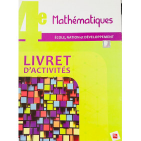 Livret d'activités mathématiques 4ème