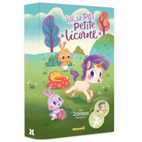 Mon coffret je grandis sur le pot petite licorne- Dès 3 ans