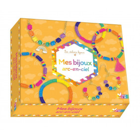 Mes bijoux Arc-en-ciel - coffret avec accessoires - 3 ans et plus
