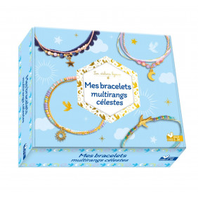 Mes bracelets multirangs célestes - coffret avec accessoires - 6 ans et plus