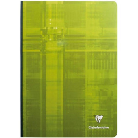 Clairefontaine 69142C Un Cahier Brochure Dos Toilé - A4 21x29,7 cm - 192 Pages Petits Carreaux