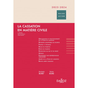 La cassation en matière civile Edition 2023 - 2024