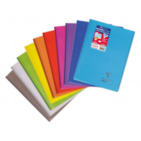 Clairefontaine 376401C Un Cahier à Spirale Koverbook - A4 21x29,7 cm - 160 Pages Grands Carreaux - Vendu à l'unité