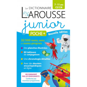 Dictionnaire Larousse Junior poche plus CE/CM Edition 2025