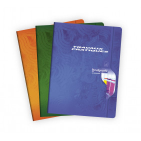 Calligraphe 7601C Un Cahier de Travaux Pratiques (une Marque de Clairefontaine) - 24x32 cm - 144 Pages Grands Carreaux 70g