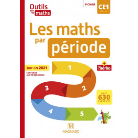 Outils pour les Maths CE1 2021 - Les Maths par période - Fichier de l'élève