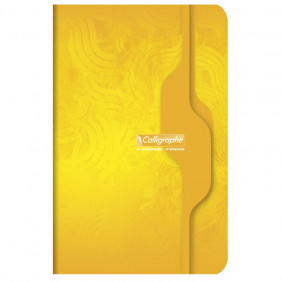 CALLIGRAPHE Lot de 6 Carnets piqué 11 x 17 cm 96 Pages 5x5 70g couleur aléatoire - Vendu à l'unité