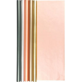 Clairefontaine - Papier cadeau kraft irisé - 70 cm x 3 m - 70 g/m