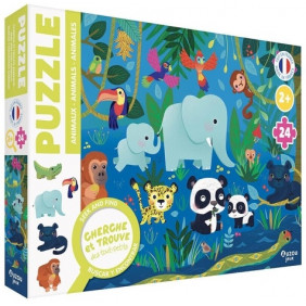 Puzzle animaux. Avec 24 pièces