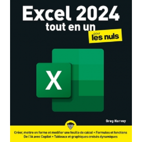 Excel 2024 pour les nuls : tout en un