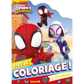 Vive le coloriage ! Marvel Spidey et ses amis extraordinaires. + stickers
