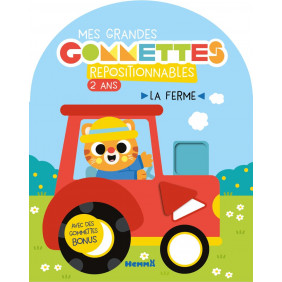 Mes grandes gommettes repositionnables - Dès 2 ans