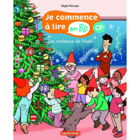 Je commence à lire en BD - CP Les cadeaux de Noël