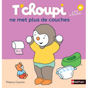 T'choupi ne met plus de couches avec 1 QR code