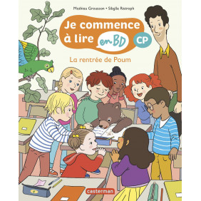 Je commence à lire en BD - CP La rentrée de Poum