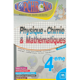 Top chrono physique - chimie et mathématiques 4ème