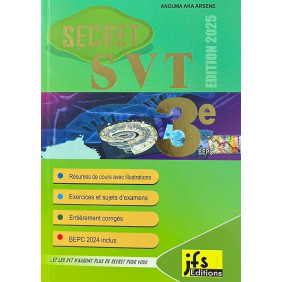 Secret svt 3eme - résumés + exos corrigés